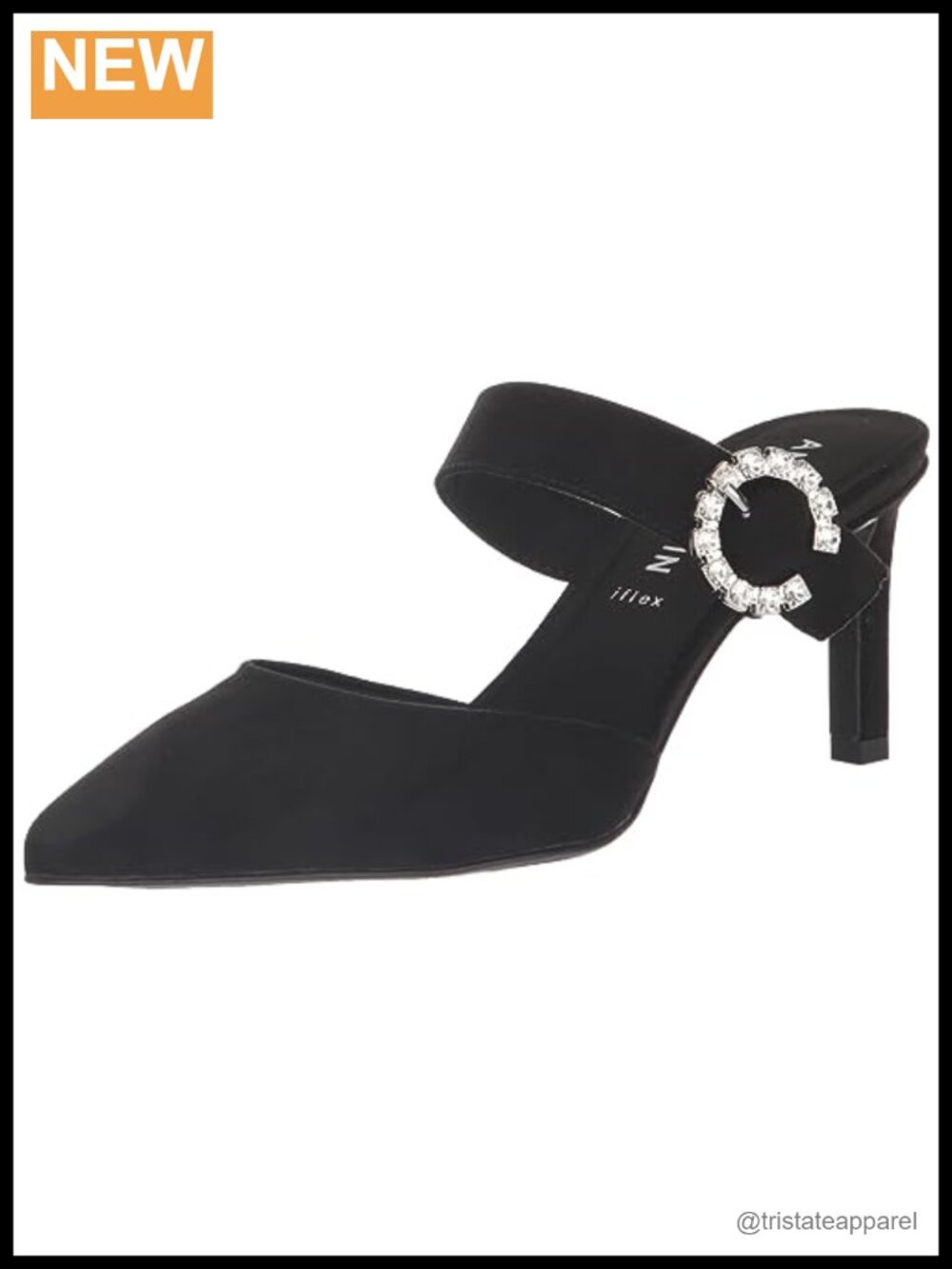 Anne Klein Raddix-c Pointed Toe Stiletto Heel Pull-On Pump
